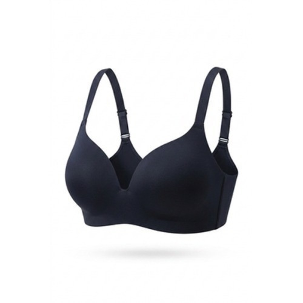 Tommy John Second Skin Bra Womens 36DD Black T-Shirt Lightly Lined Underwire